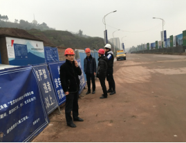 開展工地安全工作檢查，確保工程現(xiàn)場安全