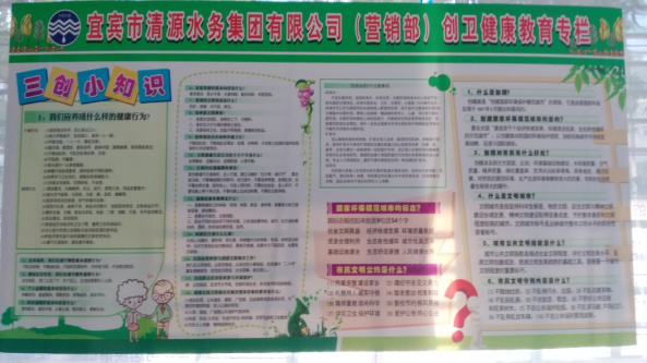 營(yíng)銷(xiāo)部積極響應(yīng) 全力開(kāi)展創(chuàng)國(guó)衛(wèi)工作