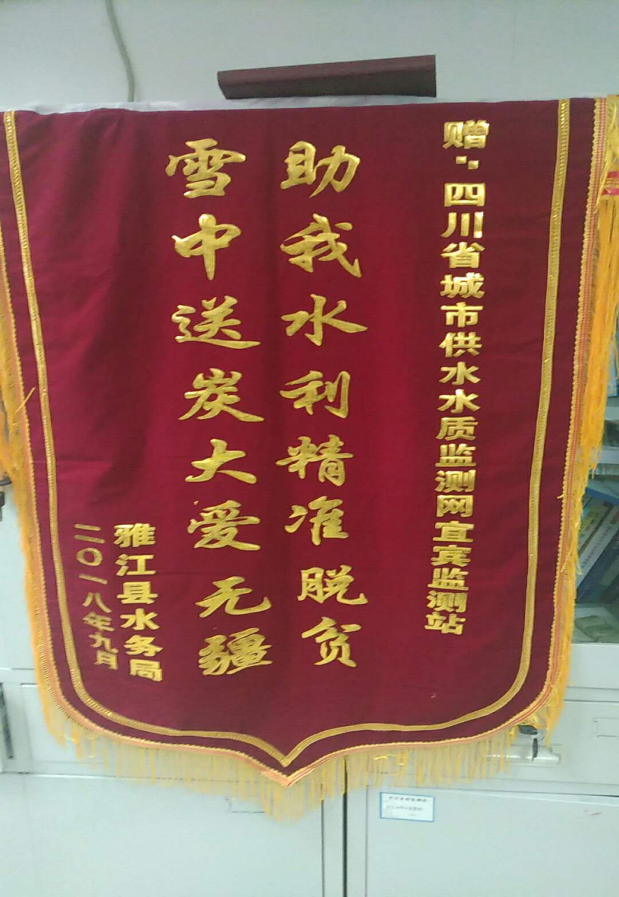 供水排水水質監(jiān)測網宜賓監(jiān)測站完成雅江縣水務局水質檢測