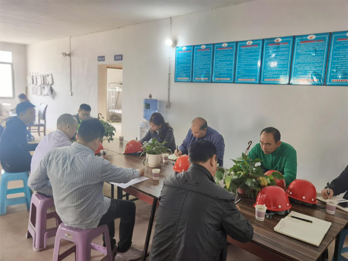 集團公司黨委委員、副總經(jīng)理任大慶督查指導高捷水廠在建工程