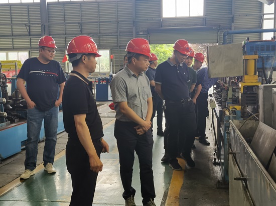 清源水務集團考察組赴成都考察并參加水處理技術(shù)設備展覽會