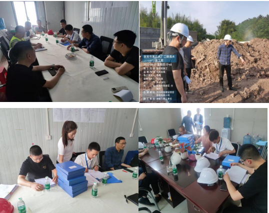 集團(tuán)公司開展在建項目節(jié)前安全、防疫檢查
