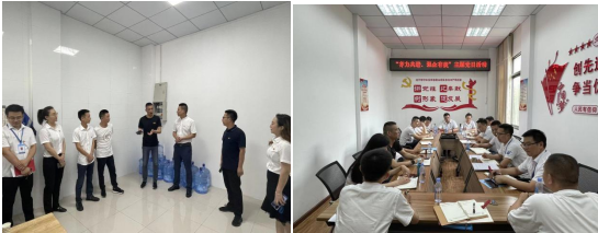 公司二支部開展“齊力共進(jìn)、強(qiáng)企有我” 主題黨日活動