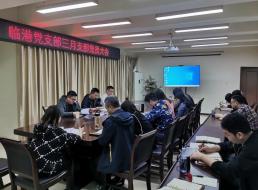 臨港黨支部召開三月支部黨員大會(huì)暨黨風(fēng)廉政建設(shè)會(huì)